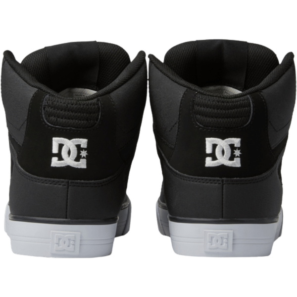 2026 DC Shoes Mens Pure Hi Top WC Trainers ADYS400043 - Black / Black / White